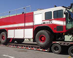 Car Logistics Firetruck